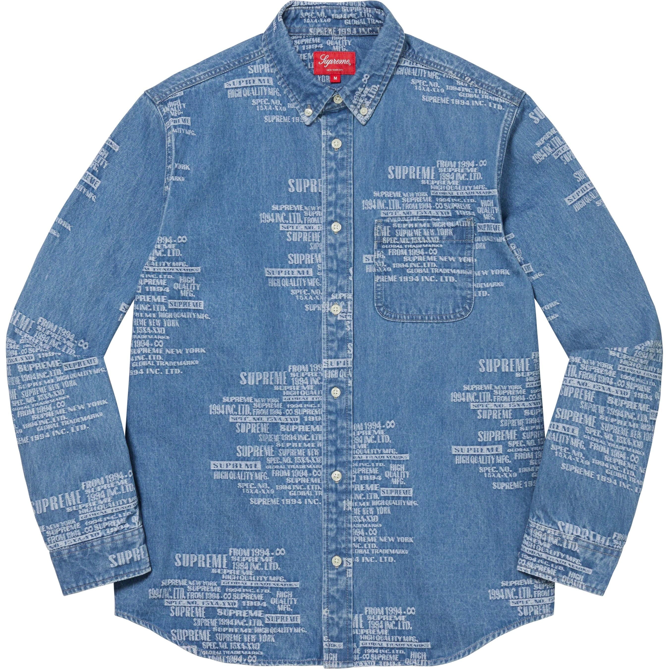 Trademark Jacquard Denim Shirt view 6